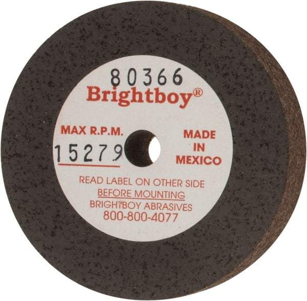 Cratex - 2" Diam x 1/4" Hole x 1/2" Thick, 46 Grit Surface Grinding Wheel - Coarse Grade - Exact Tool & Supply