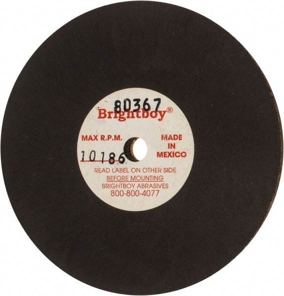 Cratex - 3" Diam x 1/4" Hole x 1/8" Thick, 46 Grit Surface Grinding Wheel - Coarse Grade - Exact Tool & Supply