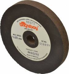 Cratex - 4" Diam x 1/2" Hole x 1/2" Thick, 46 Grit Surface Grinding Wheel - Coarse Grade - Exact Tool & Supply