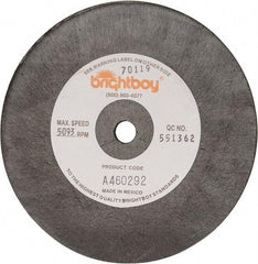 Cratex - 6" Diam x 1/2" Hole x 1/8" Thick, 46 Grit Surface Grinding Wheel - Coarse Grade - Exact Tool & Supply