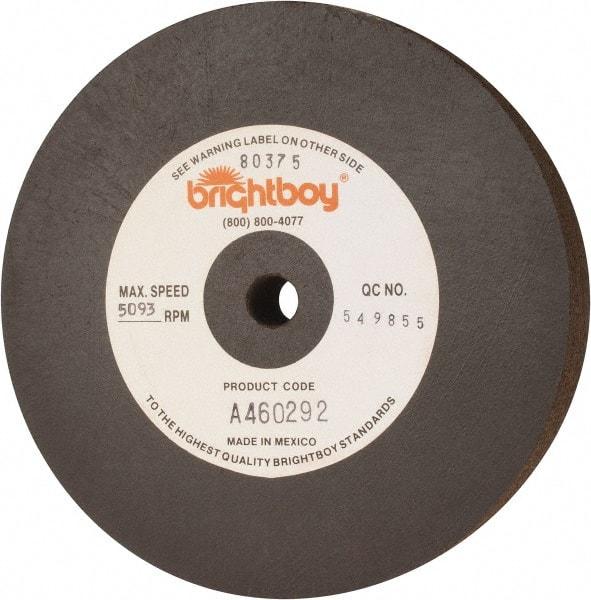Cratex - 6" Diam x 1/2" Hole x 1" Thick, 46 Grit Surface Grinding Wheel - Coarse Grade - Exact Tool & Supply