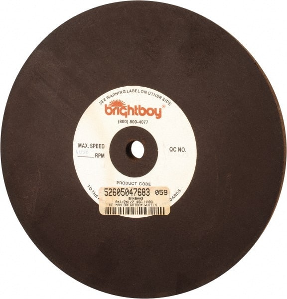 Cratex - 8" Diam x 1/2" Hole x 1/2" Thick, 46 Grit Surface Grinding Wheel - Exact Tool & Supply