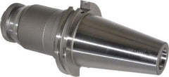 Accupro - CAT50 Taper Shank Tension & Compression Tapping Chuck - 1/8 to 1/2" Tap Capacity, 4-3/4" Projection, Size 2 Adapter - Exact Tool & Supply