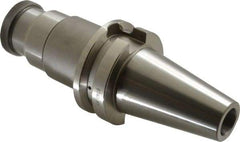 Accupro - BT40 Taper Shank Tension & Compression Tapping Chuck - #0 to 9/16" Tap Capacity, 4.88" Projection, Size 1 Adapter, Quick Change - Exact Tool & Supply