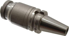 Accupro - BT40 Taper Shank Tension & Compression Tapping Chuck - 5/16 to 7/8" Tap Capacity, 4-1/2" Projection, Size 2 Adapter, Quick Change - Exact Tool & Supply
