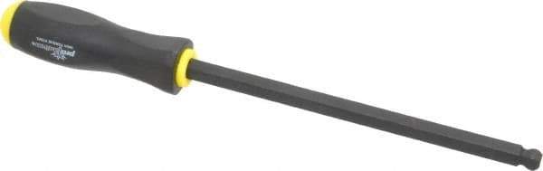 Bondhus - 1/2" Hex Ball End Driver - 8.6" Blade Length, Ergonomic Molded Cushion Grip Handle, 340mm OAL - Exact Tool & Supply