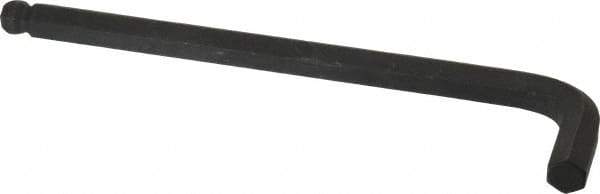 Bondhus - 1/2" Hex, Long Arm, Ball End Hex Key - 8-13/64" OAL, Protanium High Torque Steel, Inch System of Measurement - Exact Tool & Supply