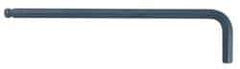 Bondhus - 9mm Hex, Long Arm, Ball End Hex Key - 7" OAL, Protanium High Torque Steel, Metric System of Measurement - Exact Tool & Supply
