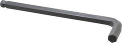 Bondhus - 19mm Hex, Long Arm, Ball End Hex Key - 11-51/64" OAL, Protanium High Torque Steel, Metric System of Measurement - Exact Tool & Supply