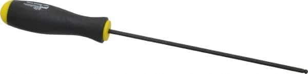 Bondhus - 5/32" Hex Ball End Driver - 7-1/2" Blade Length, Cushion Grip Handle, 299mm OAL - Exact Tool & Supply