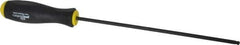 Bondhus - 3/16" Hex Ball End Driver - 8" Blade Length, Cushion Grip Handle, 312mm OAL - Exact Tool & Supply