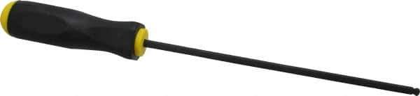 Bondhus - 7/32" Hex Ball End Driver - 8-1/2" Blade Length, Cushion Grip Handle, 337mm OAL - Exact Tool & Supply