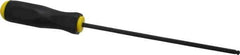Bondhus - 7/32" Hex Ball End Driver - 8-1/2" Blade Length, Cushion Grip Handle, 337mm OAL - Exact Tool & Supply