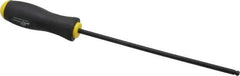 Bondhus - 1/4" Hex Ball End Driver - 9" Blade Length, Cushion Grip Handle, 349mm OAL - Exact Tool & Supply