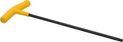 Bondhus - 1/4" Hex, T-Handle Cushion Grip, Ball End Hex Key - 10-7/64" OAL, Protanium High Torque Steel, Inch System of Measurement - Exact Tool & Supply