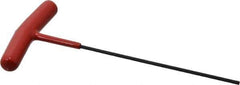 Bondhus - 2.5mm Hex, T-Handle Cushion Grip, Hex Key - 6-3/4" OAL, Protanium High Torque Steel, Metric System of Measurement - Exact Tool & Supply