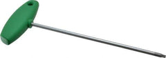 Wiha - T20 Standard Torx Key - Flag-Style, 7-7/8" Length Under Head, 200mm OAL - Exact Tool & Supply