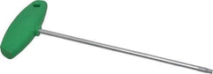 Wiha - T25 Standard Torx Key - T-Handle, 7-7/8" Length Under Head, 200mm OAL - Exact Tool & Supply