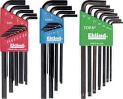 Eklind - 29 Piece T10 to T40 L-Key Torx/Hex Combo Key Set - Exact Tool & Supply