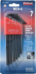 Eklind - 7 Piece L-Key Hex Key Set - Exact Tool & Supply