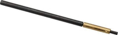 Made in USA - 3.95" Length x 3/16" Diam Through Hole Barrel Lap - 0.18" Arbor Diam, 0.94" Barrel Length, Eccentric Slot - Exact Tool & Supply