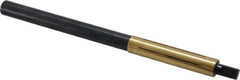 Made in USA - 6-1/4" Length x 15/32" Diam Through Hole Barrel Lap - 0.425" Arbor Diam, 2-1/4" Barrel Length, Eccentric Slot - Exact Tool & Supply