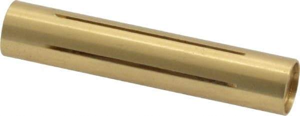 Made in USA - 9/32" Diam Through Hole Barrel Cylinder - 1.4" Barrel Length, Eccentric Slot - Exact Tool & Supply