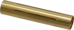 Made in USA - 7/16" Diam Through Hole Barrel Cylinder - 2.19" Barrel Length, Eccentric Slot - Exact Tool & Supply