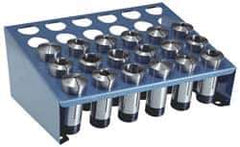 Jet - 16 Piece, 1/8" to 1-1/16" Capacity, 5C Round Collet Set - Increments of 1/16 Inch - Exact Tool & Supply