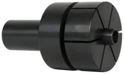 Mitee-Bite - 0.71 to 2.09" Expansion Diam, 4,000 Lb Holding Force, Steel ID Expansion Clamps - 2.1" Flange Diam, 3/4" Flange Thickness, 1" Mount Hole Diam, 6 Mount Holes, 1.75" Overall Height, 49 Ft/Lb Torque - Exact Tool & Supply