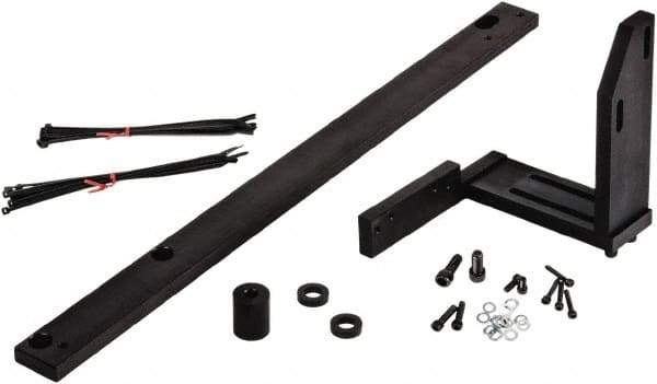 Mitutoyo - DRO Bracket Kit - Universal Mounting, Cross Slide Table Orientation, Vertical Mounting Orientation, Use with Linear Encoders/Scales - Exact Tool & Supply