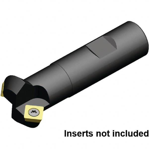Kennametal - 12mm Cut Diam, Indexable Square-Shoulder Face Mill - Exact Tool & Supply
