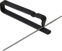 Made in USA - 3-1/4" Long x 0.062" Thick Midget Lap - 0.05" Arbor Diam, 10 Piece Set - Exact Tool & Supply