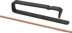 Made in USA - 3" Long x 0.09" Thick Midget Lap - 10 Piece Set - Exact Tool & Supply