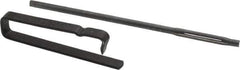 Made in USA - 4-1/4" Long x 0.17" Thick Midget Lap - 0.135" Arbor Diam, 10 Piece Set - Exact Tool & Supply