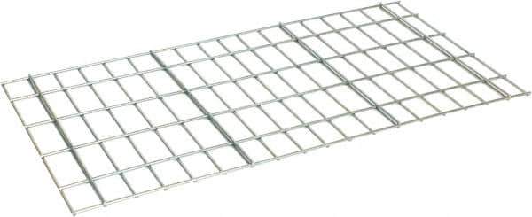Nashville Wire - 36" Wide, Open Shelving Wire Mesh Shelving - 18" Deep, Use with Bulk Storage/Rivet Shelving - Exact Tool & Supply