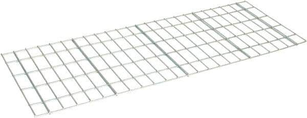 Nashville Wire - 48" Wide, Open Shelving Wire Mesh Shelving - 18" Deep, Use with Bulk Storage/Rivet Shelving - Exact Tool & Supply