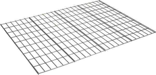 Nashville Wire - 48" Wide, Open Shelving Wire Mesh Shelving - 36" Deep, Use with Bulk Storage/Rivet Shelving - Exact Tool & Supply
