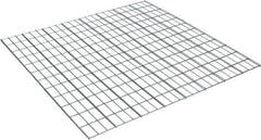 Nashville Wire - 48" Wide, Open Shelving Wire Mesh Shelving - 48" Deep, Use with Bulk Storage/Rivet Shelving - Exact Tool & Supply