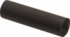 Cratex - 1/4" Max Diam x 7/8" Long, Cylinder, Rubberized Point - Medium Grade, Silicon Carbide, 1/16" Arbor Hole, Unmounted - Exact Tool & Supply