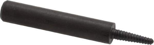 Made in USA - 1/4" Shank No. 9 Abrasive Point Mandrel - 1-3/4" Length, 1/8" Hole Compatibility, for Cones, Points & Rubberized Points - Exact Tool & Supply