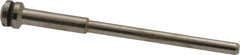 Value Collection - 3/32" Shank No. 2 Abrasive Point Mandrel - 1-3/4" Length, 1/16" Hole Compatibility, for Small Wheels - Exact Tool & Supply