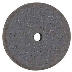 Cratex - 6" Diam x 1/2" Hole x 1" Thick, Surface Grinding Wheel - Silicon Carbide, Fine Grade, 3,600 Max RPM, Rubber Bond, No Recess - Exact Tool & Supply
