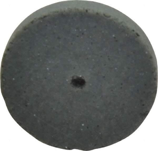 Cratex - 7/8" Diam x 1/16" Hole x 1/8" Thick, Surface Grinding Wheel - Silicon Carbide, Coarse Grade, 25,000 Max RPM, Rubber Bond, No Recess - Exact Tool & Supply
