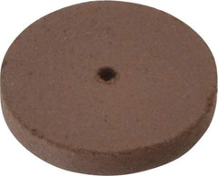 Cratex - 7/8" Diam x 1/16" Hole x 1/8" Thick, Surface Grinding Wheel - Silicon Carbide, Fine Grade, 25,000 Max RPM, Rubber Bond, No Recess - Exact Tool & Supply