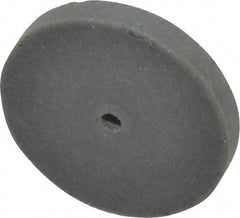 Cratex - 7/8" Diam x 1/16" Hole x 1/8" Thick, Surface Grinding Wheel - Silicon Carbide, Extra Fine Grade, 25,000 Max RPM, Rubber Bond, No Recess - Exact Tool & Supply