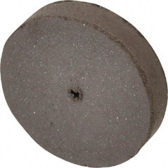 Cratex - 1" Diam x 1/16" Hole x 3/16" Thick, Surface Grinding Wheel - Silicon Carbide, Medium Grade, 25,000 Max RPM, Rubber Bond, No Recess - Exact Tool & Supply