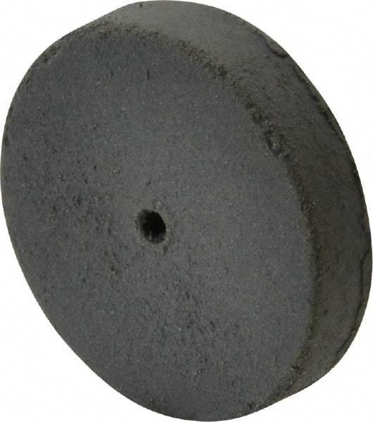 Cratex - 1" Diam x 1/16" Hole x 3/16" Thick, Surface Grinding Wheel - Silicon Carbide, Extra Fine Grade, 25,000 Max RPM, Rubber Bond, No Recess - Exact Tool & Supply