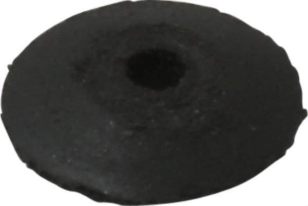 Cratex - 3/8" Diam x 1/16" Hole x 3/32" Thick, Surface Grinding Wheel - Silicon Carbide, Extra Fine Grade, Rubber Bond, No Recess - Exact Tool & Supply