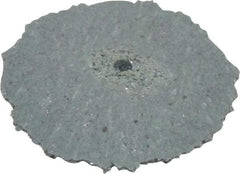 Cratex - 5/8" Diam x 1/16" Hole x 3/32" Thick, Surface Grinding Wheel - Silicon Carbide, Coarse Grade, Rubber Bond, No Recess - Exact Tool & Supply